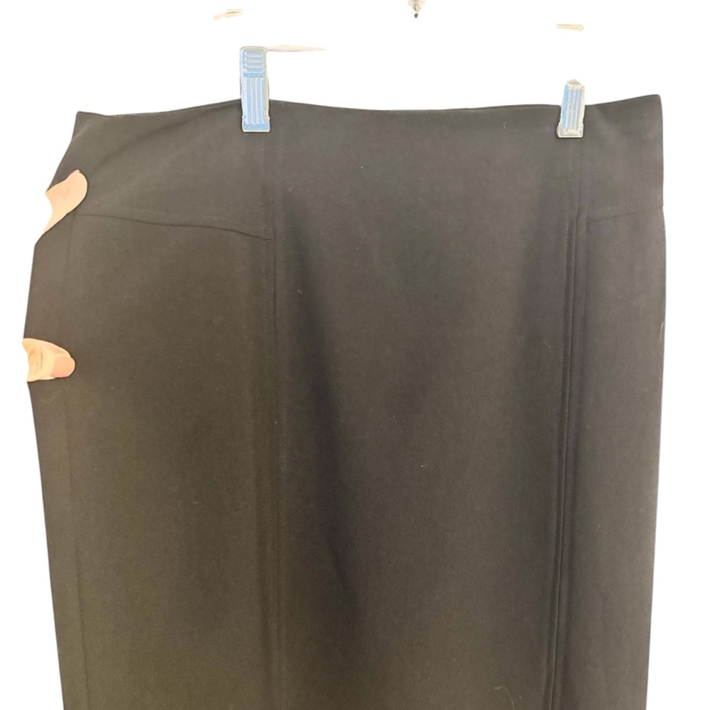Kim Rogers Black Pencil Skirt Office/Career/Professional SIZE: 8 #V - Picture 2 of 9